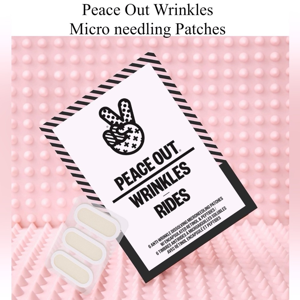 ($21) Peace Out Wrinkles: Wrinkle Dissolving Microneedle Patches